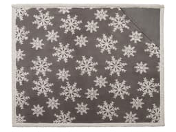 Плед Snowflake новогодний