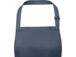 Фартук Andrea плотностью 240 г/м² с регулируемой завязкой на шее - Hale Blue