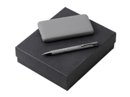 Подарочный набор c ручкой и повербанком 10000 mAh