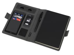 Органайзер с беспроводной зарядкой 5000 mAh "Powernote"
