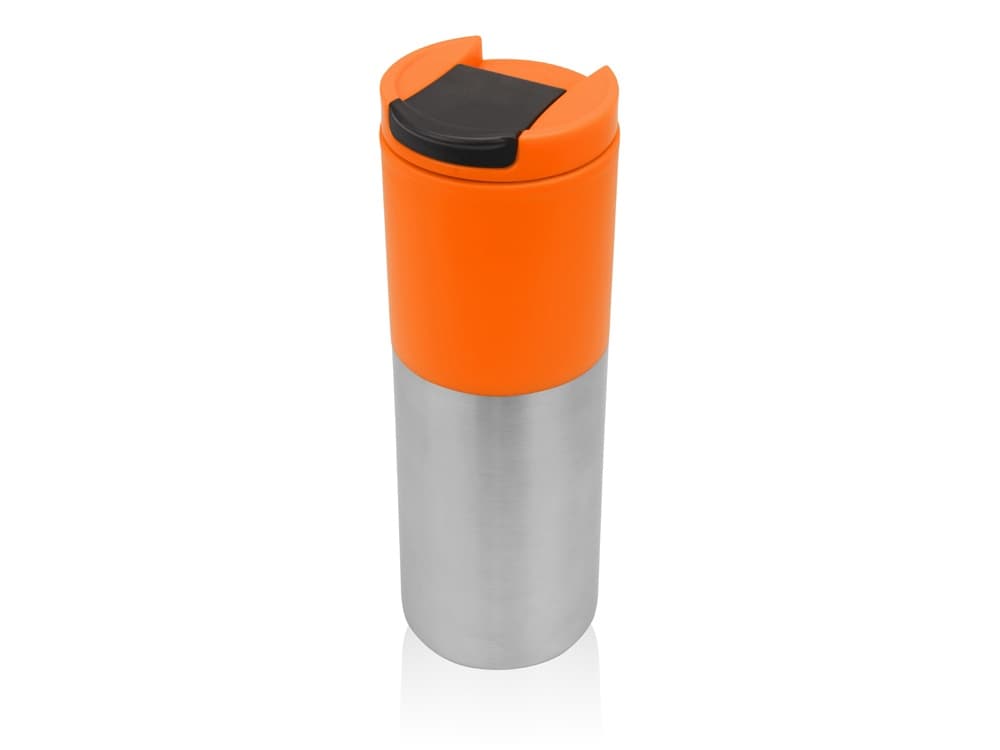 orange, silver