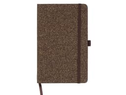 Блокнот из кофейных зерен А5 "Coffee notes", твердая обложка, 80 листов 70 гр/м2 белой бумаги, кофейный