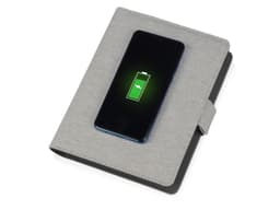 Органайзер с беспроводной зарядкой 5000 mAh "Powernote"