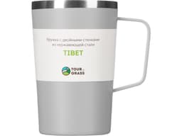 Стальная кружка с двойными стенками и порошковым покрытием "Tibet"
