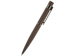 Ручка шариковая автоматическая BrunoVisconti "VERONA" цвет корпуса коричневый, soft-touch, 1 мм, синяя
