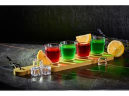 Набор стопок на бамбуковой подставке "Shots"