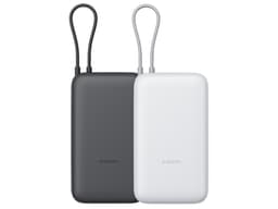 Внешний аккумулятор с встроенным кабелем Xiaomi Power Bank 20000mAh (Integrated Cable) GL Dark Gray