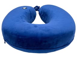 Подушка для путешествий с эффектом памяти Мемо "Drowsy" Royal Blue