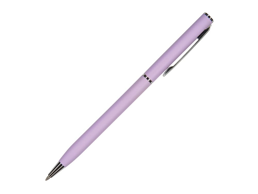 Ручка шариковая автоматическая BrunoVisconti® "PALERMO" цвет корпуса сиреневый, soft-touch, 0.7 мм