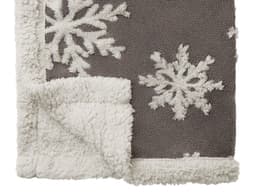 Плед Snowflake новогодний