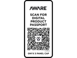 Onyx с 5 панелями Aware™ кепка из переработанных материалов - Белый