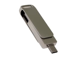 USB 3.0- флешка на 32 Гб поворотный механизм 2 в 1