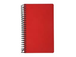 Ежедневник недатированный на спирали А5 "Agenda", красный (Р)