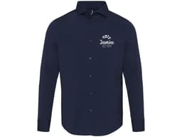 Carnelian мужская рубашка из поплина - Navy Blue