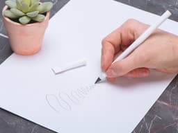 Вечный карандаш из переработанной бумаги "Recycled pencil", белый (Р)