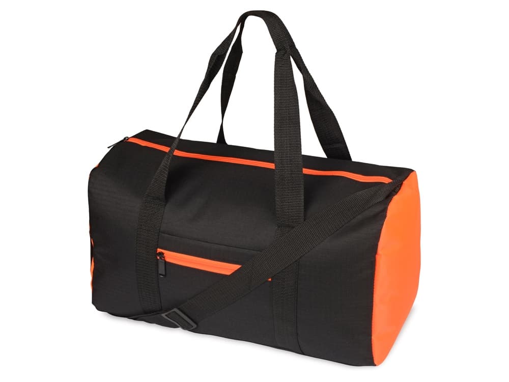 black, orange