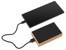 Внешний аккумулятор с подсветкой лого «Reedia S2», 5000 mAh, бамбук