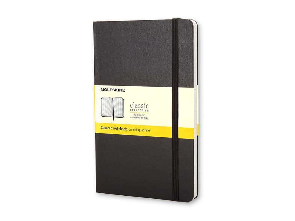 Записная книжка Moleskine Classic (в клетку) в твердой обложке