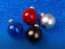 Стеклянный елочный шар "Christmas bauble"