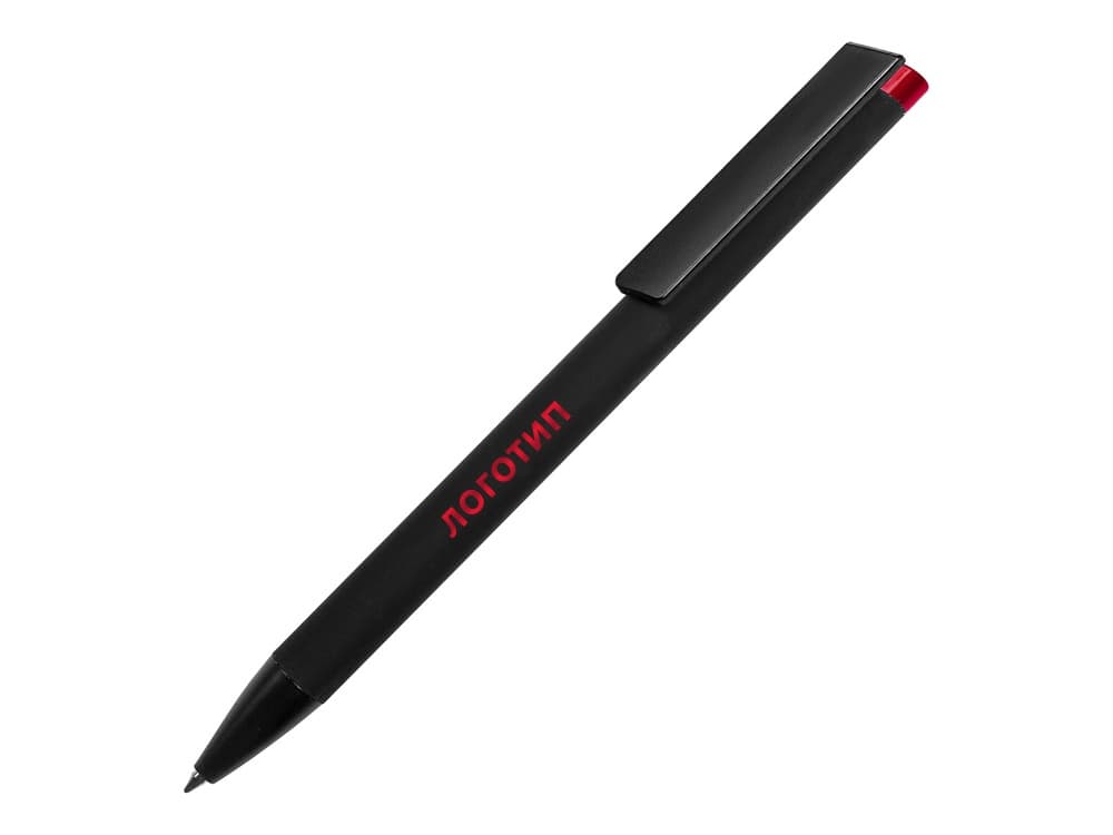 black, red