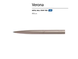 Ручка шариковая автоматическая BrunoVisconti "VERONA" цвет корпуса шампань, 1 мм, синяя