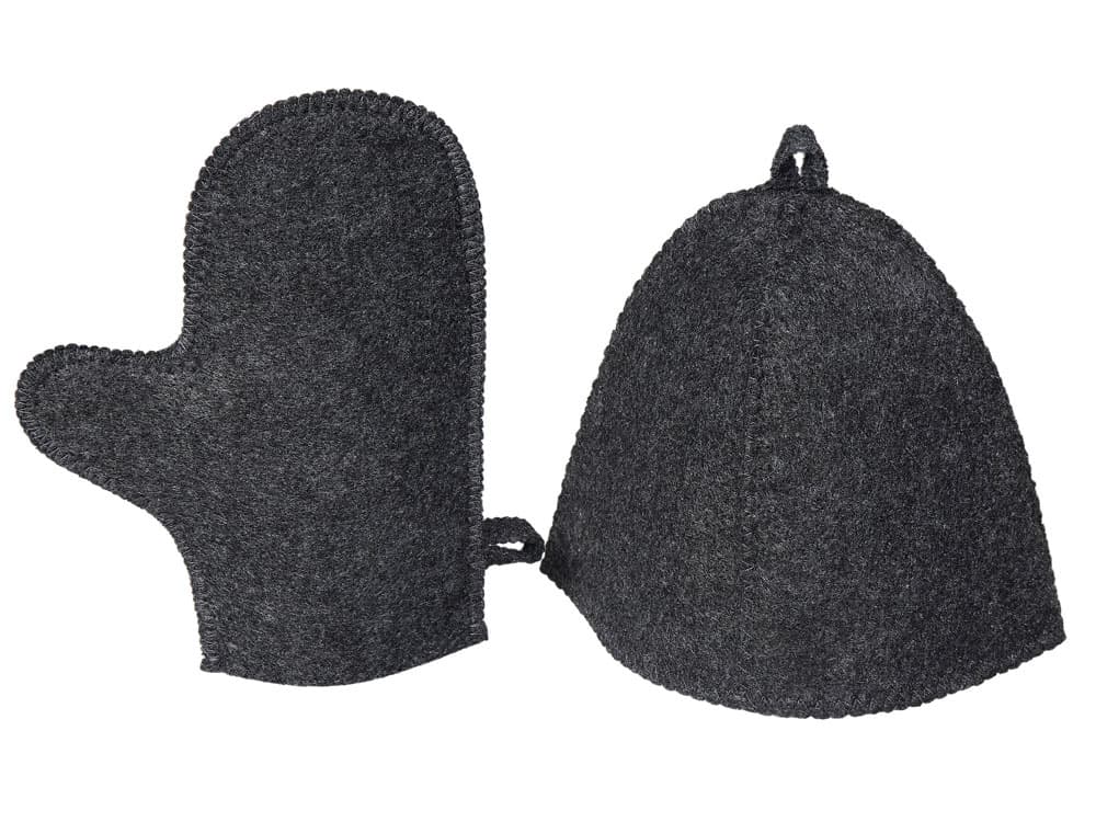 Банный набор из шапки и рукавицы "Renew"