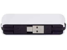 USB-хаб «Hubix» с коннектором 2-в-1 USB-C и USB-A, 2.0, белый
