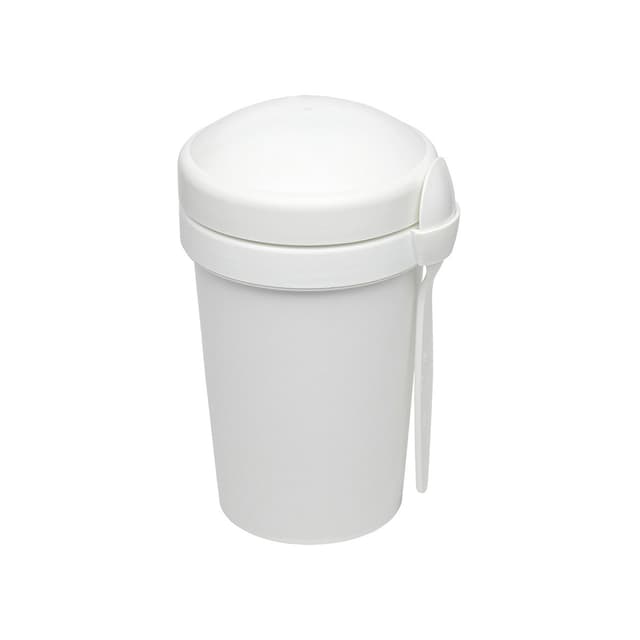 Ланч-бокс Cereal to go Green Line с ложкой