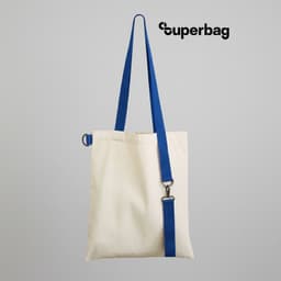 Шоппер Superbag с ремувкой 4sb (неокрашенный с красным)