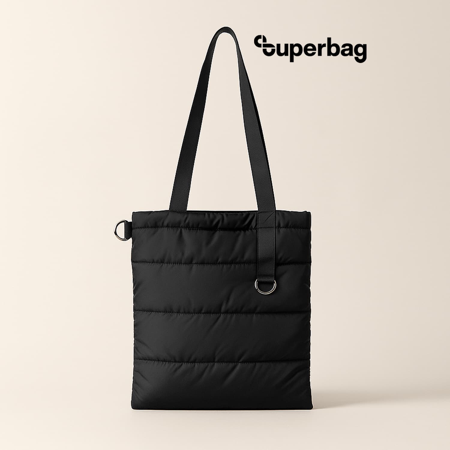 Шоппер Superbag Bubble, стёганый
