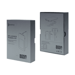 Внешний аккумулятор с подсветкой Bplanner Power 4 ST