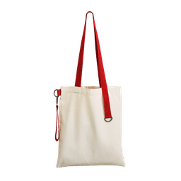 Шоппер Superbag (неокрашенный с красным)