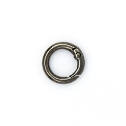 Карабин-кольцо Ring для обвеса, d=3,2см (чёрный никель)