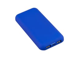 Беспроводное зарядное устройство "Sticky SOFTTOUCH", 10000 mAh с подсветкой логотипа и присосками