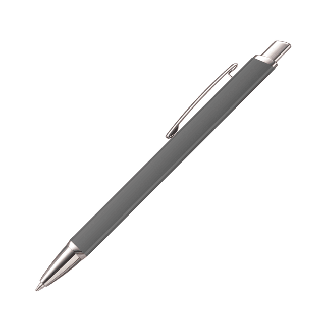 Шариковая ручка Пента (Penta), серая