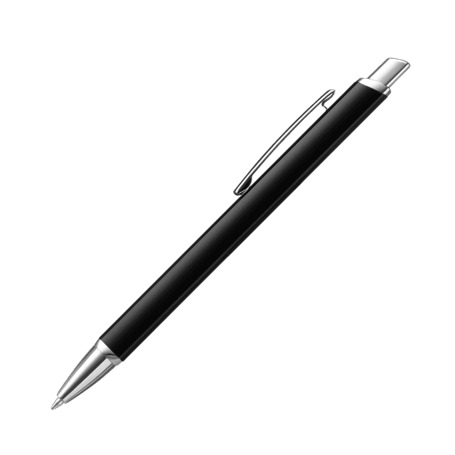 Шариковая ручка Пента (Penta), черная