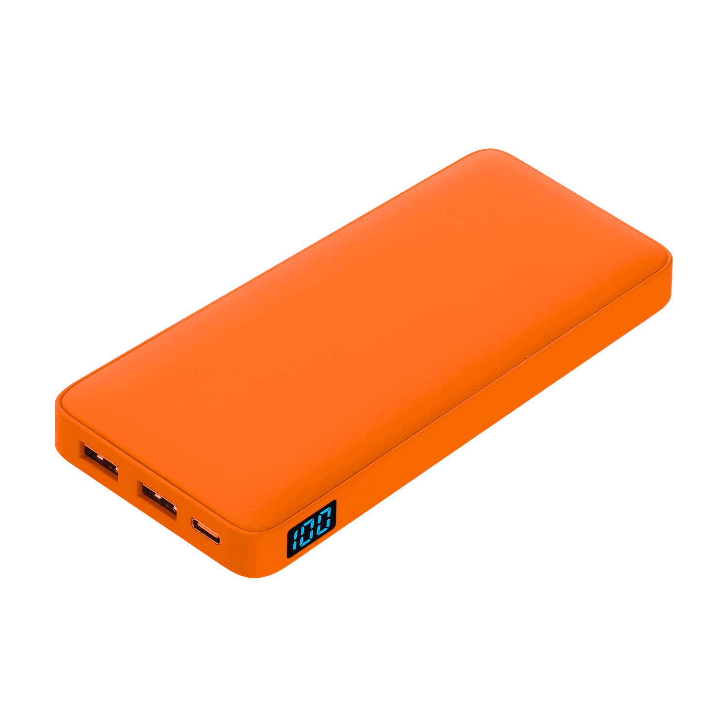 Внешний аккумулятор с подсветкой Анкор Плюс PD (Ancor PD Plus) 10000 mAh, оранжевый