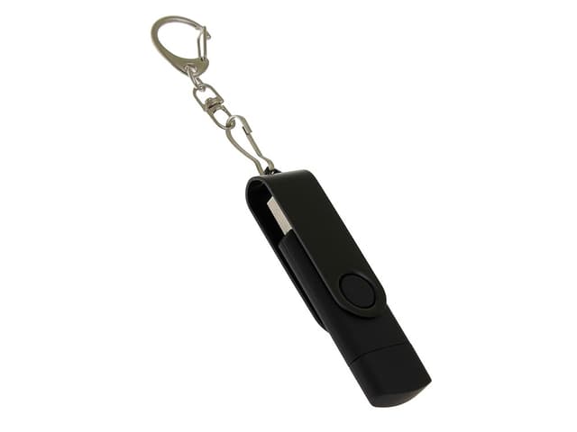 USB-флешка на 64 Гб 2 в 1 поворотный механизм