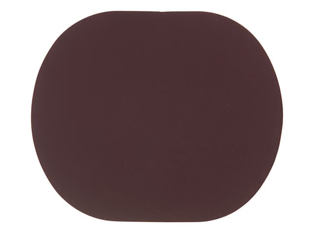 ПАТЧ ОВАЛ soft-touch (коричневый ) 6,0 х 5,0 см