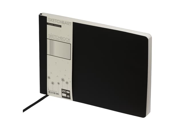 Скетчбук "Sketch & Art" в мягком переплете 250х179 мм