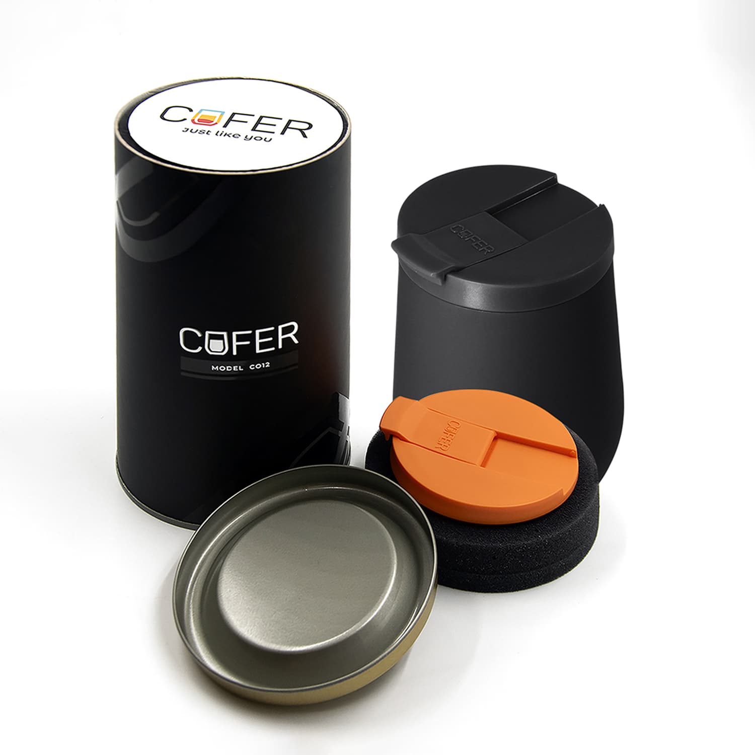 Набор Cofer Tube NEO DUO CO12s (М) black (чёрный с оранжевым)
