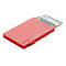Держатель RFID для пяти карт, красный
