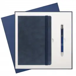 Подарочный набор Portobello/Nuba BtoBook синий (Ежедневник недат А5, Ручка) - 2219.030