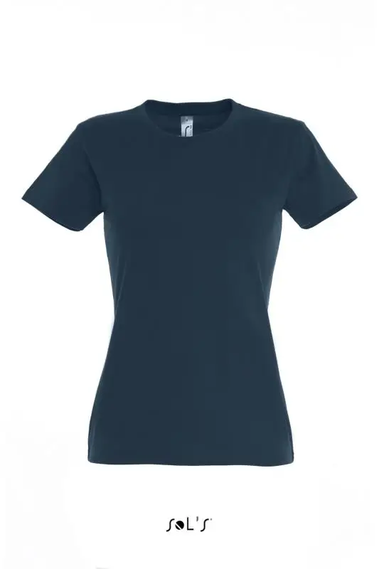 Фуфайка (футболка) IMPERIAL женская,Нефтяной синий XXL