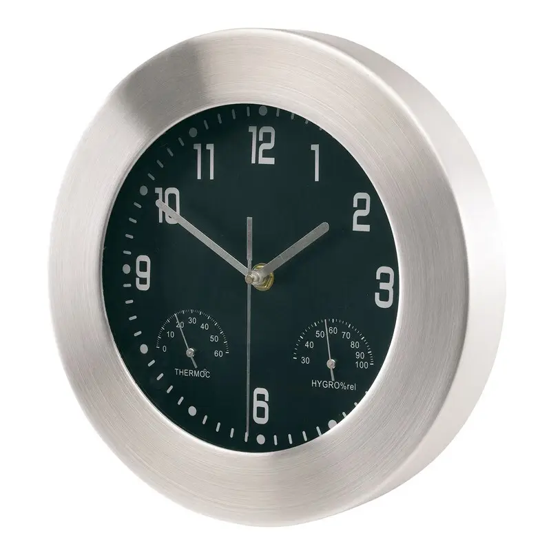 Настенные алюминивые часы JUPITER, серебряный - SP56-0401220