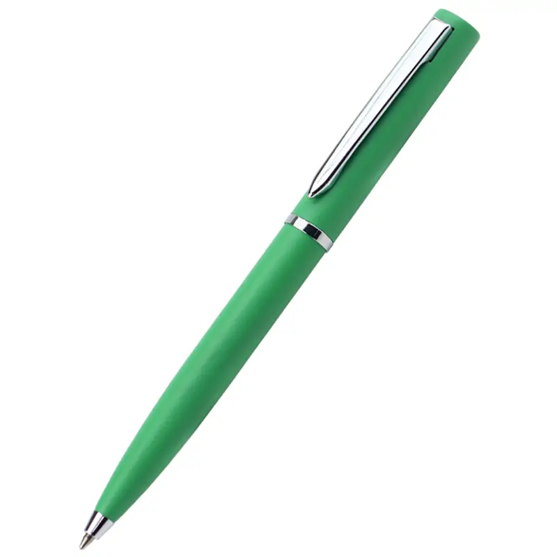 Ручка металлическая Alfa фрост, зелёная