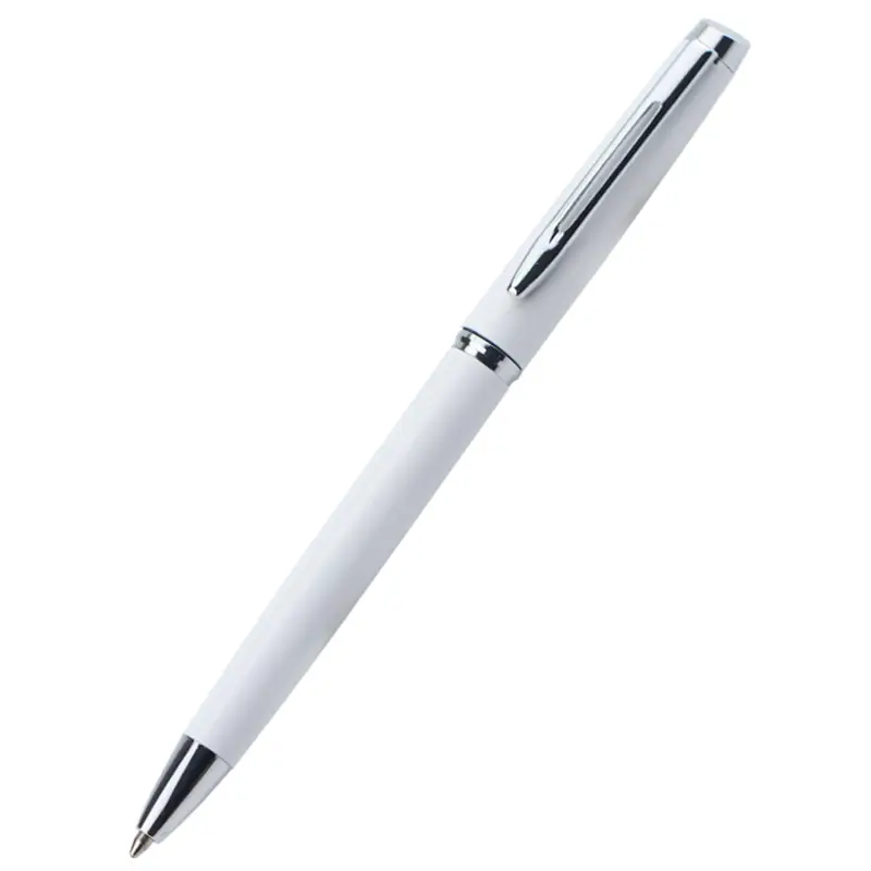 Ручка металлическая Patriot, белая