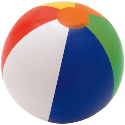 Надувной пляжный мяч Sunny Fun, диаметр 21 см - 74143