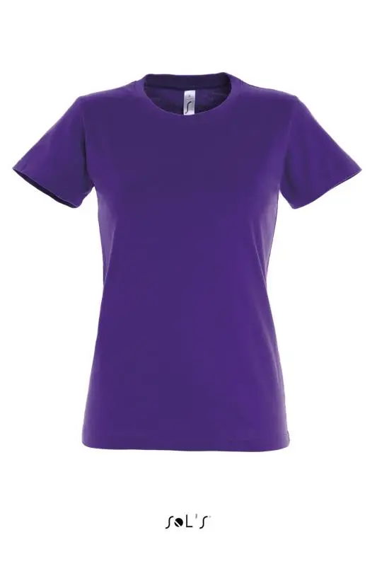 Фуфайка (футболка) IMPERIAL женская,Темно-фиолетовый XXL - 11502.712/XXL