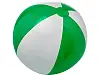 Непрозрачный пляжный мяч Bora, зеленый/белый